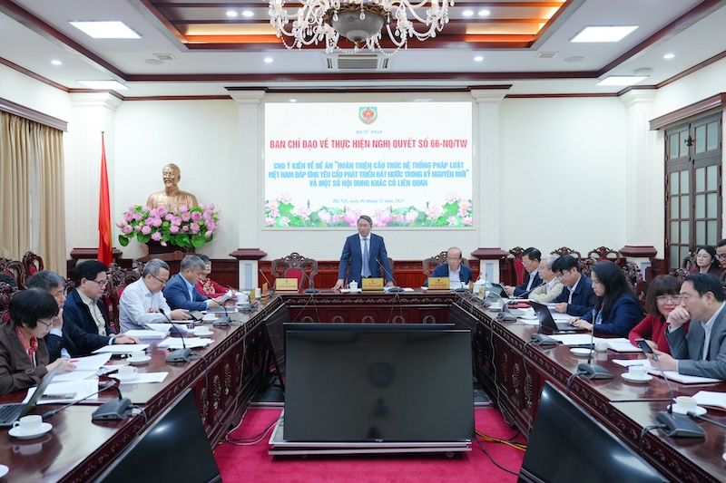 Hoàn thiện cấu trúc hệ thống pháp luật Việt Nam bảo đảm thống nhất, đồng bộ